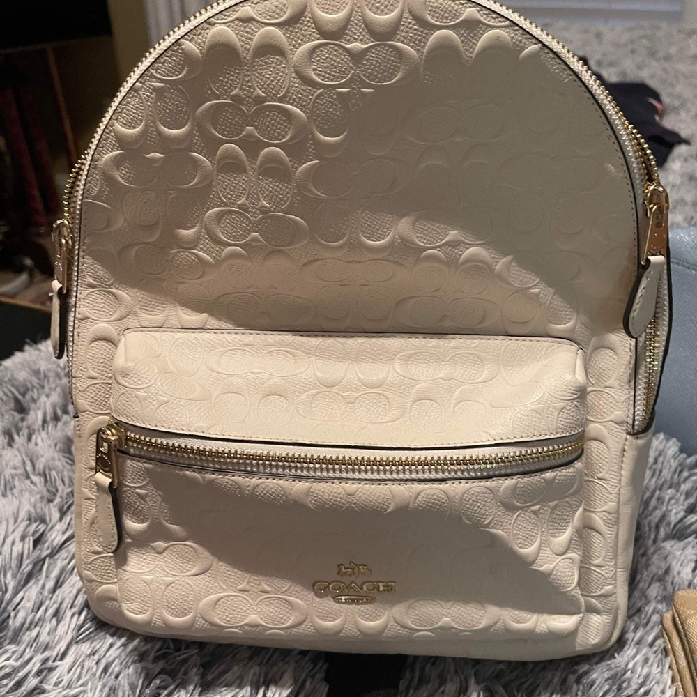 Coach backpack purse. Used once.